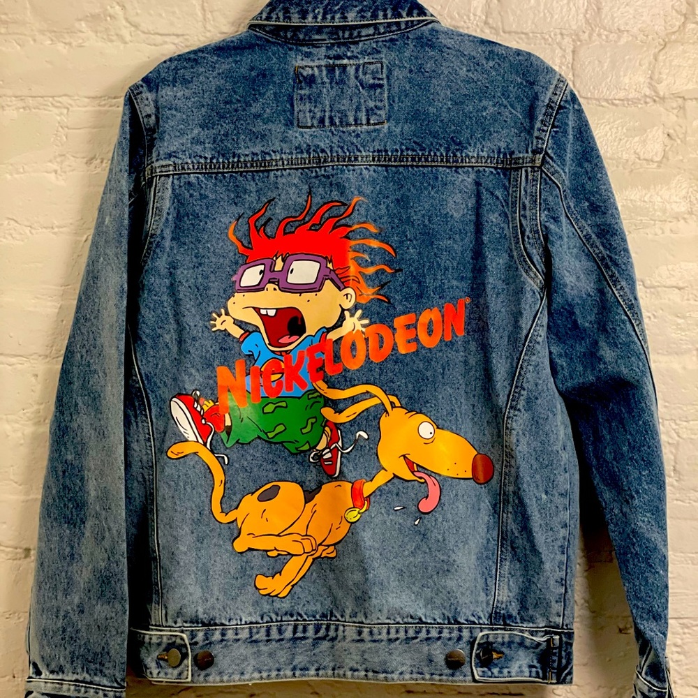 Members Only Nickelodeon Denim Jacket (Med)